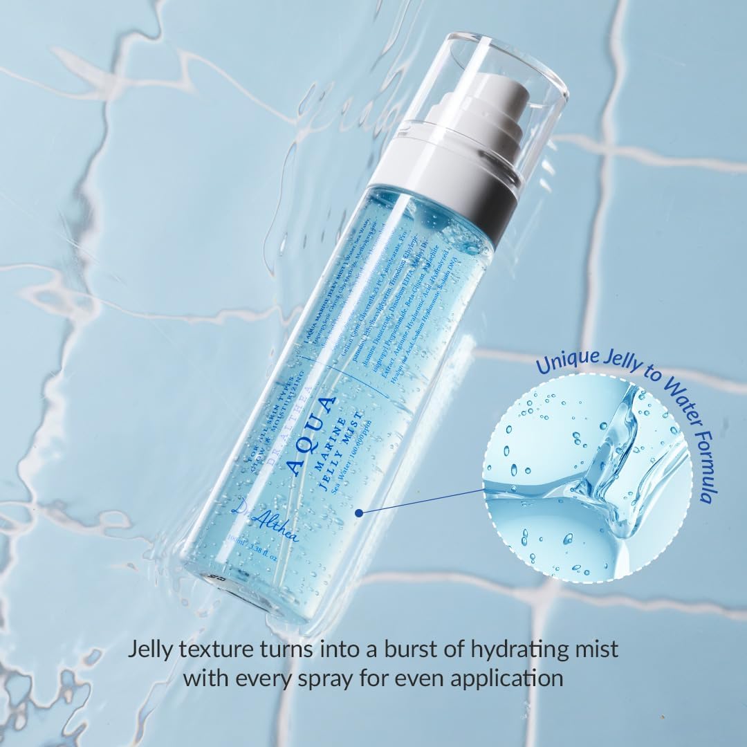 Aqua Marine Jelly Mist – Δροσιστικό Vegan Mist Ενυδάτωσης & Λάμψης