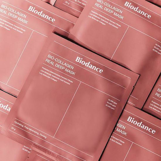 Biodance Bio Collagen Real Deep Sheets για Αναζωογόνηση / Ενυδάτωση / Σύσφιξη