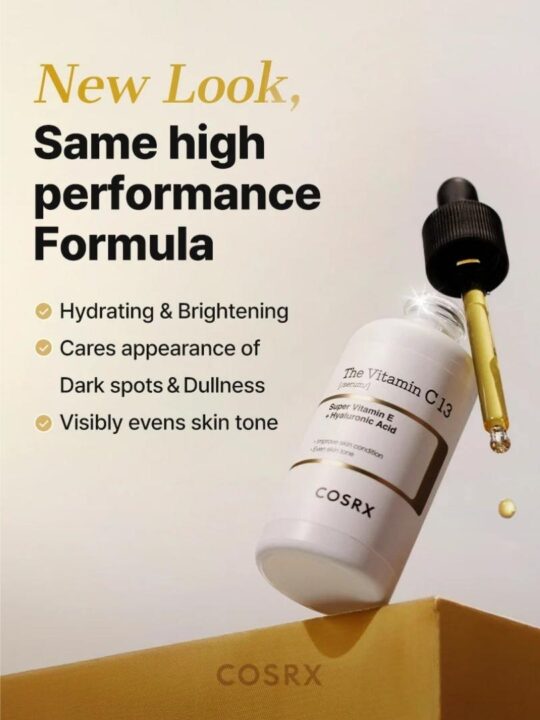 Cosrx The Vitamin C 13 Ενυδατικό & Αντιγηραντικό Serum Προσώπου με Βιταμίνη C & Βιταμίνη E για Αποτοξίνωση & Πανάδες 20ml