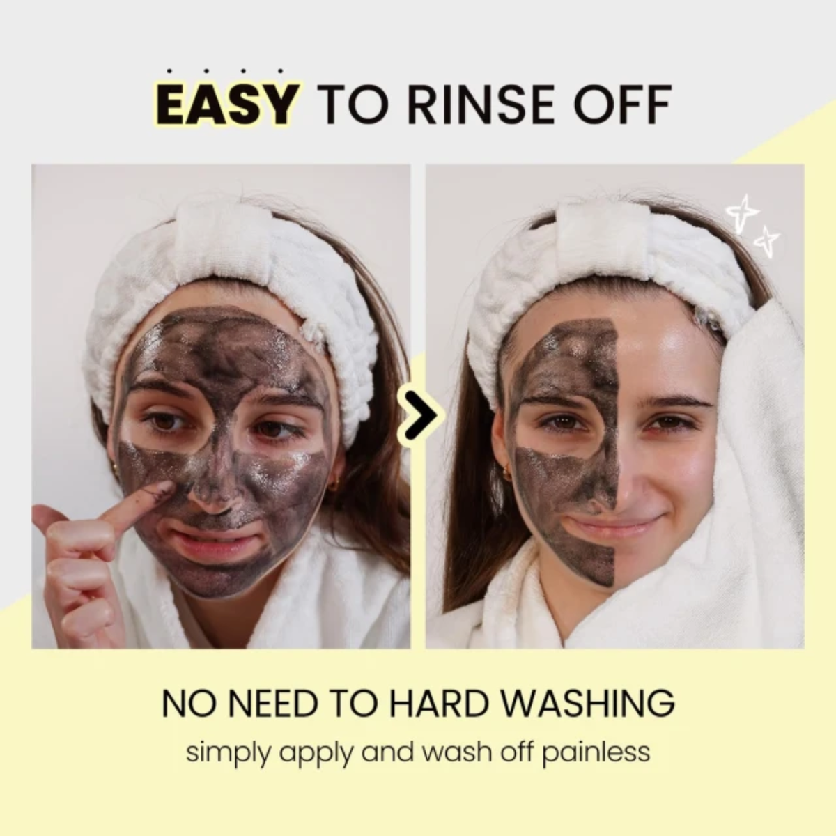 Coxir Black Rice TXA Pore Mask Μάσκα καθαρισμού πόρων με Ενεργό άνθρακα 50ml