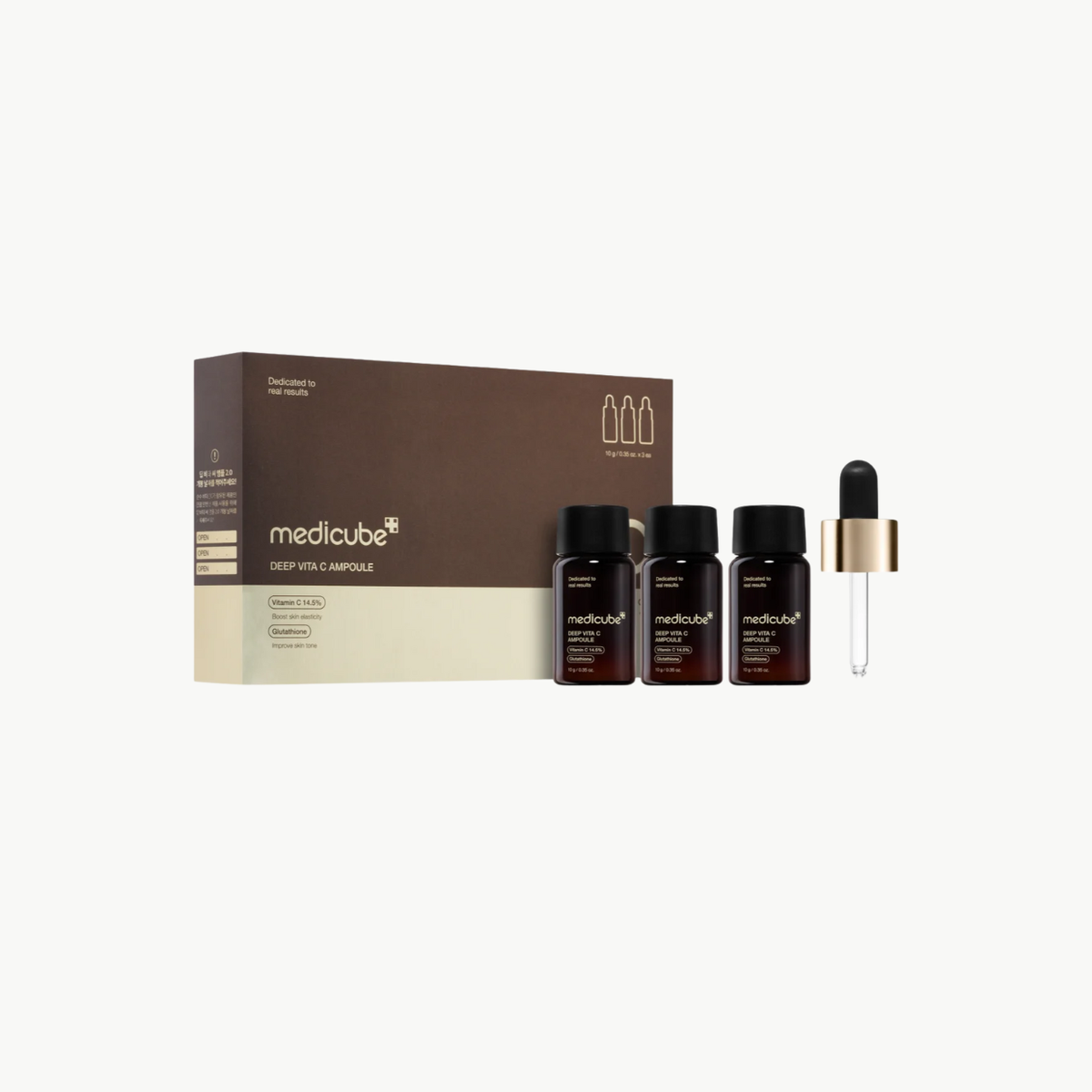 Deep Vita C Ampoule 2.0 Ορός Λάμψης & Αντιγήρανσης με Βιταμίνη C 3τμχ
