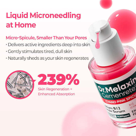 Dr. Melaxin Cemenrete Cyano Pink Spicule Serum 30ml