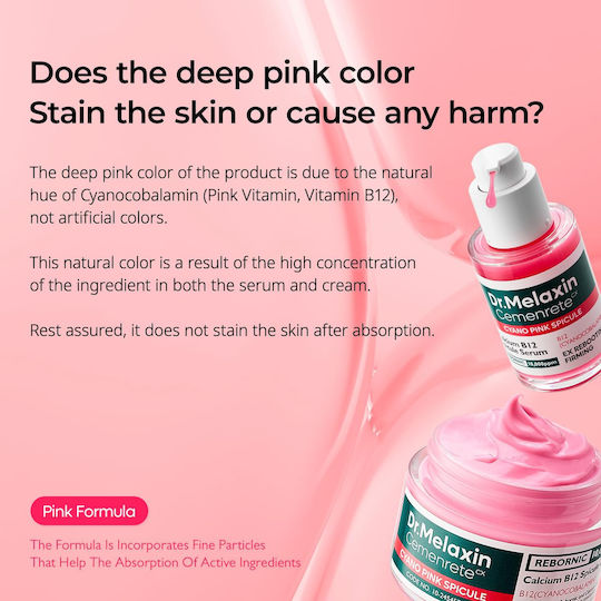 Dr. Melaxin Cemenrete Cyano Pink Spicule Serum 30ml