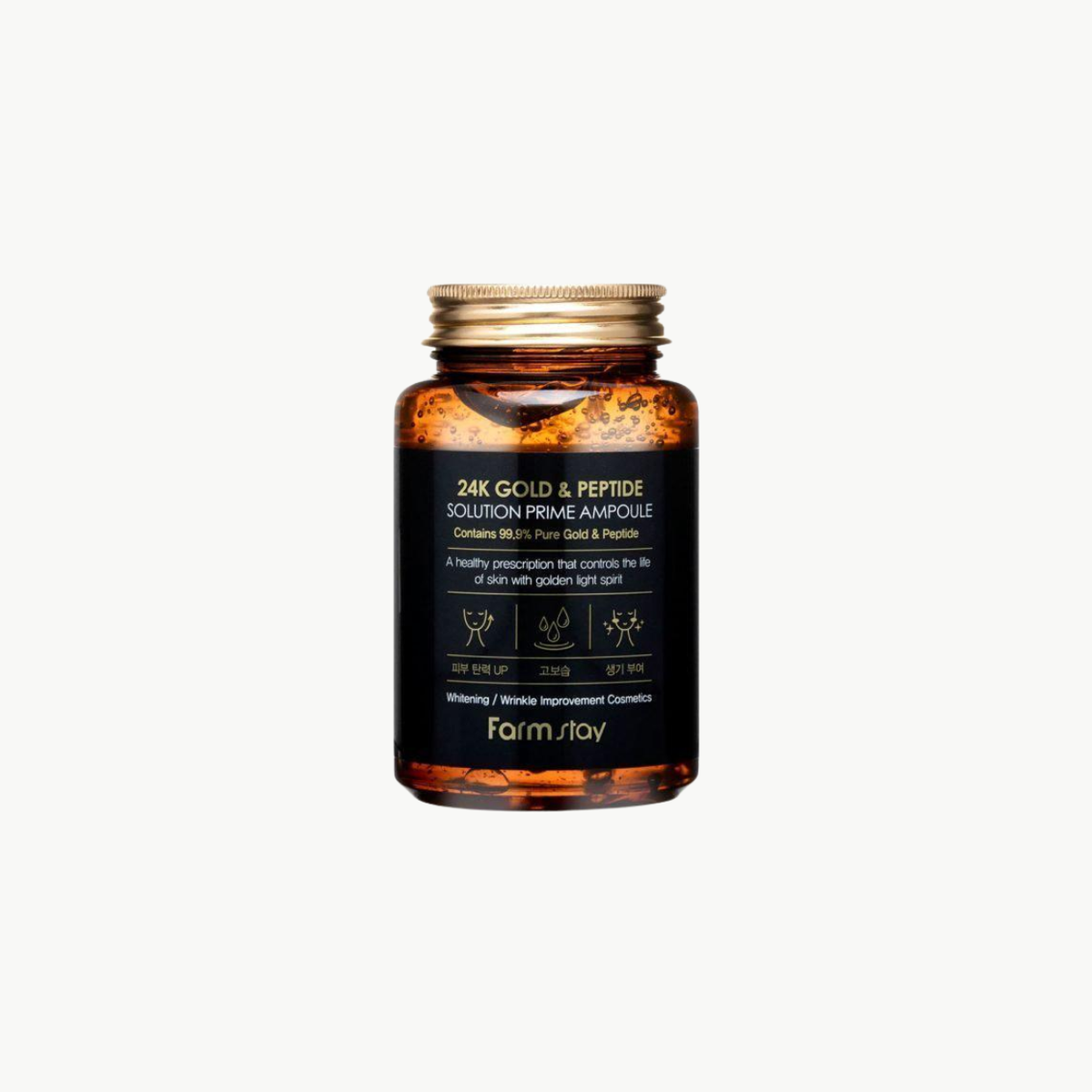 Farm Stay 24K Gold & Peptide Serum Προσώπου 250ml
