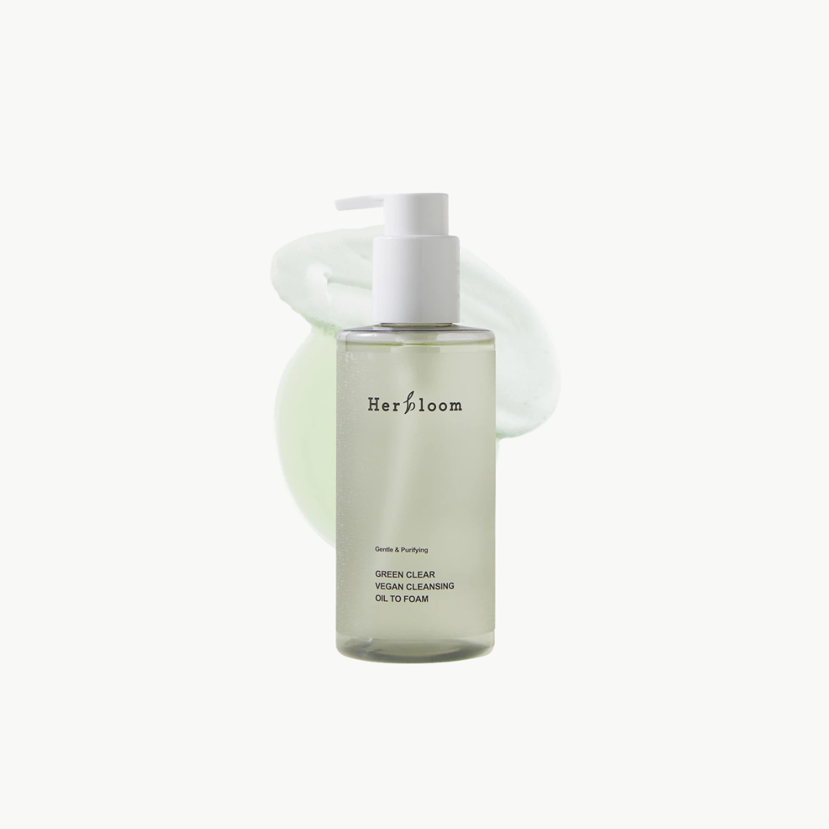 Herbloom Green Clear Vegan Cleansing Oil To Foam 200ml