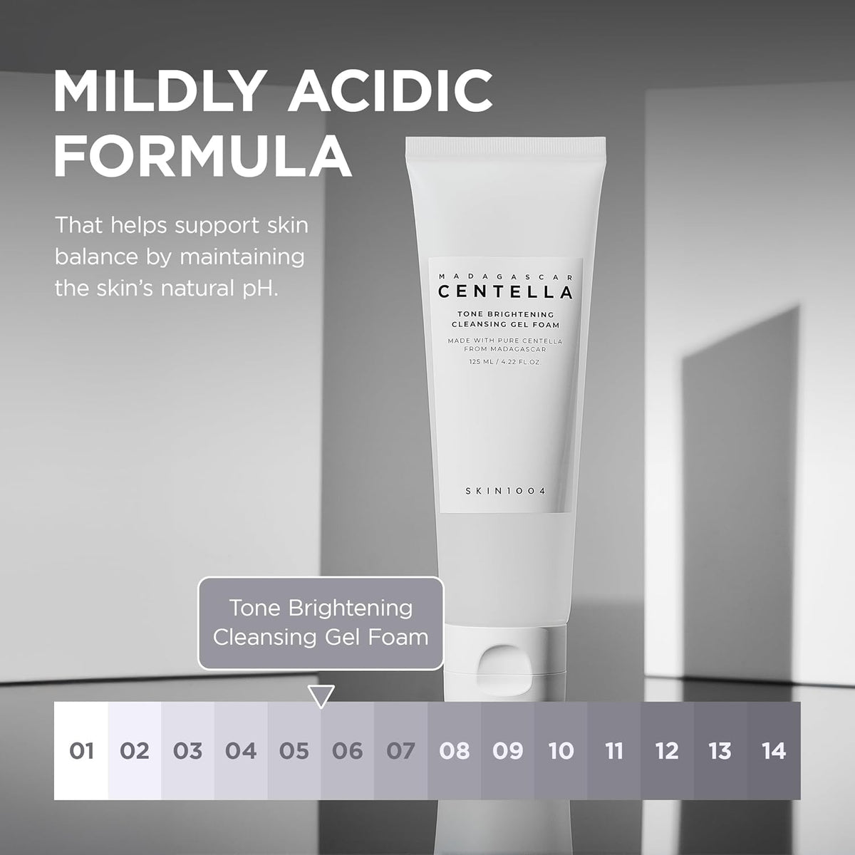 Madagascar Centella Tone Brightening Cleansing Gel Foam - Καθαριστικό τζελ για φωτεινό δέρμα