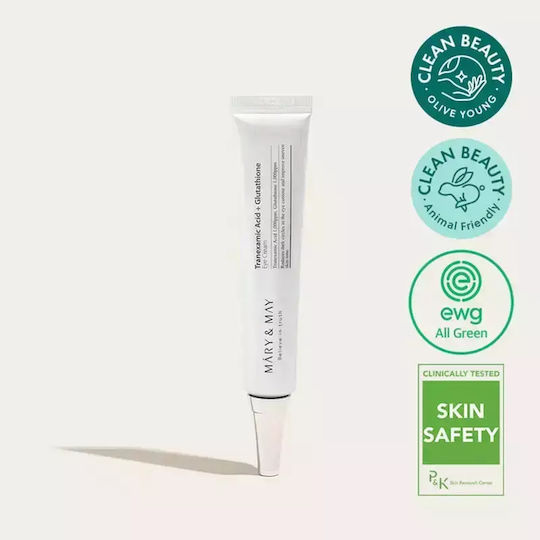 Mary & May Κρέμα Ματιών κατά των Μαύρων Κύκλων Με Tranexamic Acid + Glutathione 30ml
