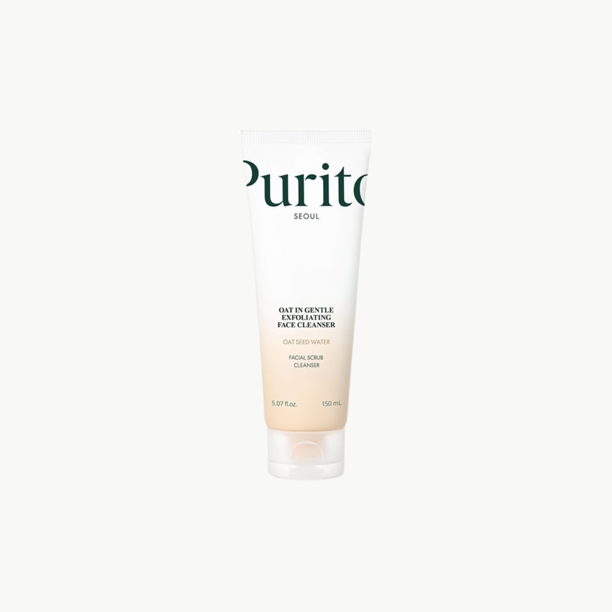Purito Oat In Gentle Exfoliating Face Cleanser Απολέπιση με Βρώμη 150ml