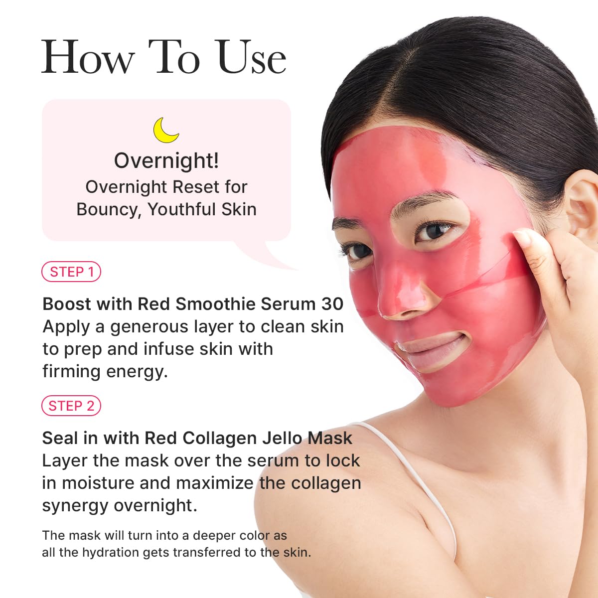 Red Collagen Jello Mask - Μάσκα Σύσφιξης & Εντατικής Αναζωογόνησης