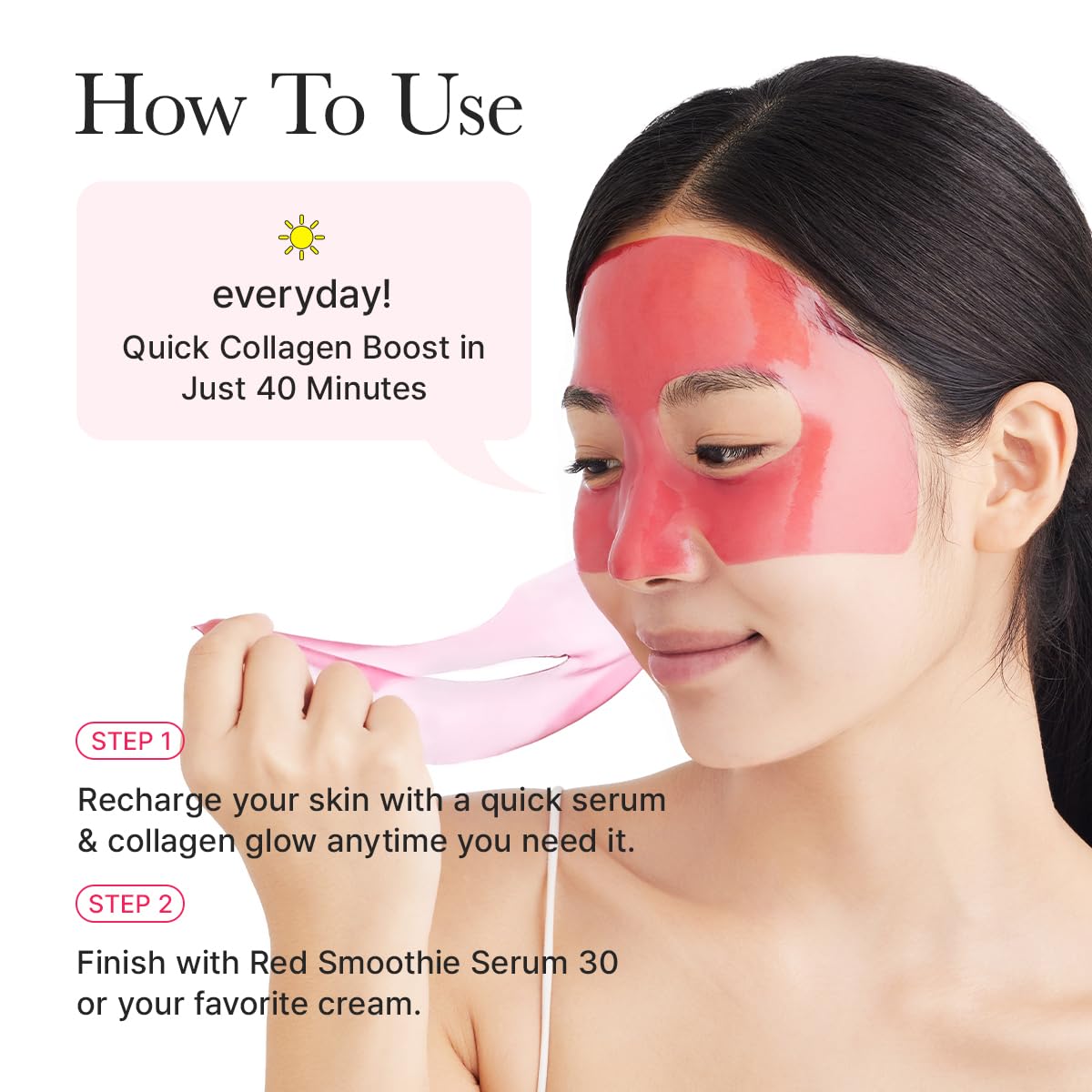 Red Collagen Jello Mask - Μάσκα Σύσφιξης & Εντατικής Αναζωογόνησης