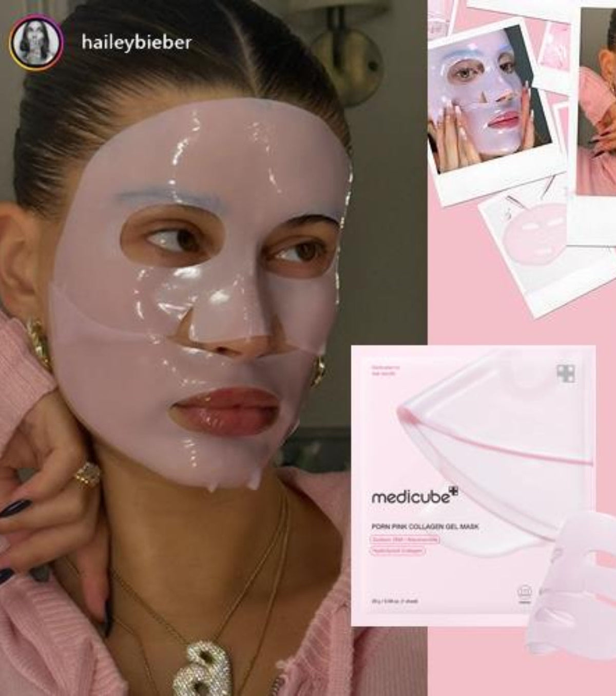 PDRN Pink Collagen Gel Mask - Μάσκα Gel με PDRN & Κολλαγόνο για Σύσφιξη και Ενυδάτωση