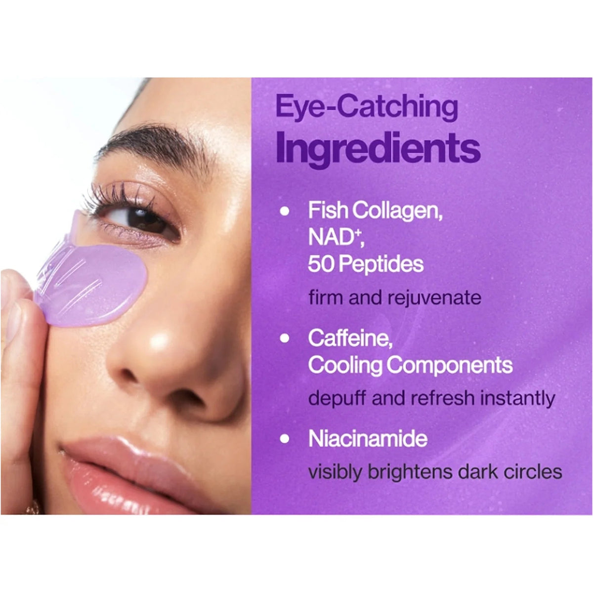 No.9 NAD Collagen Under Eye Patches - Eye Patches με Κολλαγόνο & 50 Πεπτίδια 5τμχ